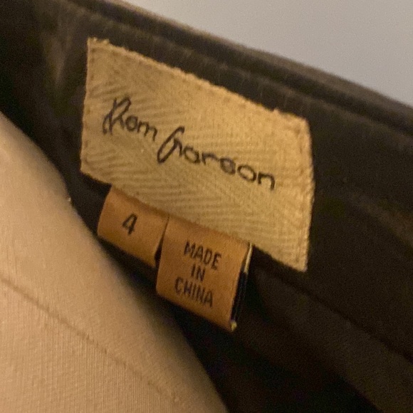 VINTAGE 90’s | LEATHER SKIRT | 4 - Picture 4 of 5